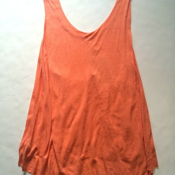 NWOT FREE PEOPLE Cruz Cape Tank in Orange - S,M - Picture 6 of 8